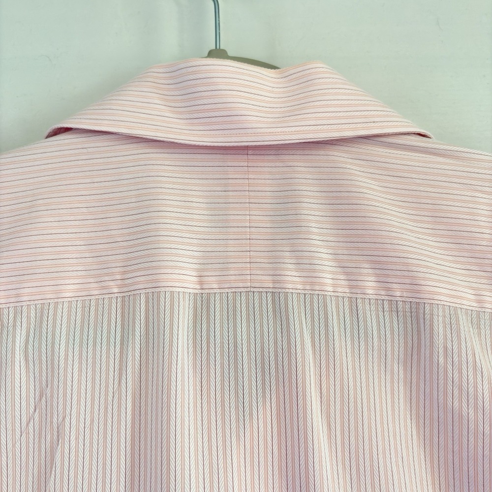 Tommy Bahama Mens Casual Button Down Shirt Long Sleeve Pink Plaid Cotton Medium - Picture 3 of 13